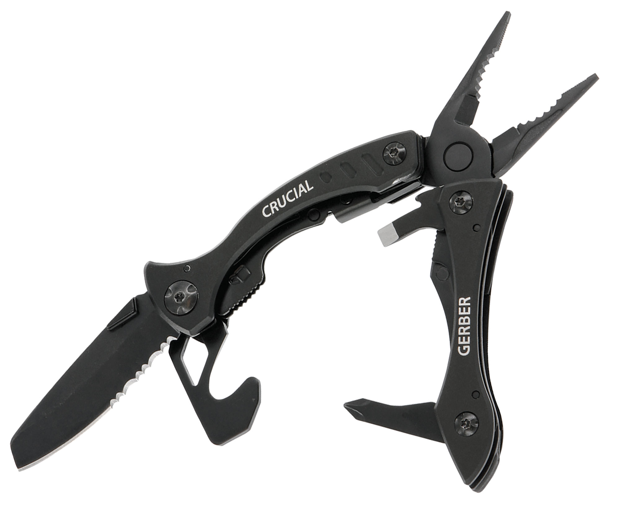 Gerber Tactical Crucial Multitool Schwarz